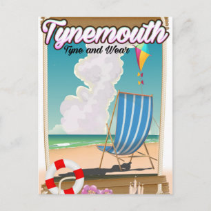 Carte Postale Affiche de voyage Tynemouth Tyne and Wear