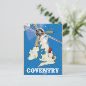 Carte Postale Affiche de voyage vintage Coventry (Debout devant)