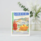 Carte Postale Affiche de voyage Vintage Grèce (Debout devant)