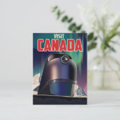 Carte Postale Affiche de voyage Visitez le Canada (Debout devant)