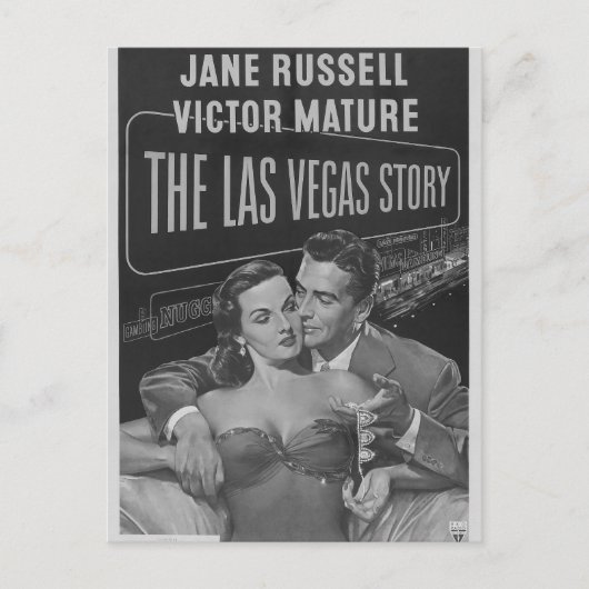 Carte Postale Affiche du B&W Las Vegas (Devant)