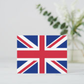 Carte Postale Affiche du drapeau du Royaume-Uni/Britannique/Unio (Debout devant)
