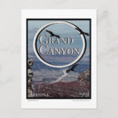 Carte Postale Affiche du Grand Canyon (Devant)