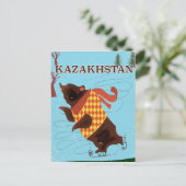 Carte Postale affiche du kazakhstan (Debout devant)