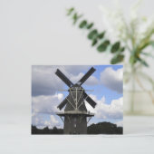 Carte Postale Affiche du moulin néerlandais (Debout devant)