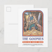 Carte Postale Affiche du trésor de The Goonies pour l'anniversai (Devant / Derrière)