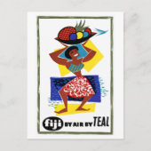 Carte Postale Affiche fidjienne restaurée (Devant)