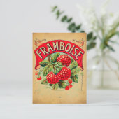 Carte Postale Affiche framboise, fruit, strawberry, raspberry, s (Debout devant)