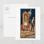 Carte Postale Affiche magique du successeur de Thurston Kellar (Devant / Derrière)