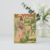 Carte Postale Affiche pour les Chemins de Fer de l'Ouest pour Le (Debout devant)