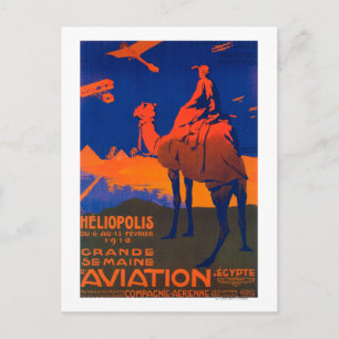 Carte Postale Affiche promotionnelle de la compagnie aérienne fr