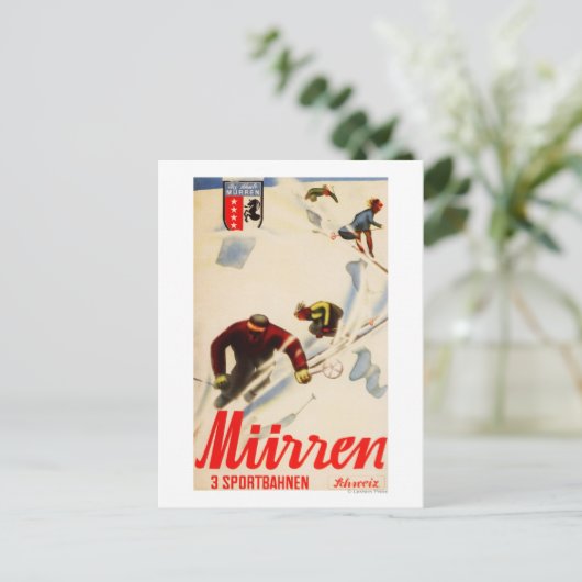 Carte Postale Affiche promotionnelle des courses d'enfer (Debout devant)