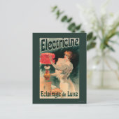 Carte Postale Affiche promotionnelle ElectricineFrance (Debout devant)