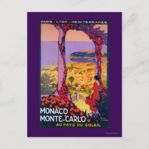 Carte Postale Affiche promotionnelle Voyage