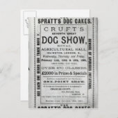Carte Postale Affiche publicitaire Cruft's Dog Show (Devant / Derrière)