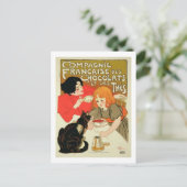 Carte Postale Affiche publicitaire de la Compagnie française de  (Debout devant)