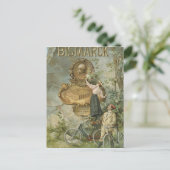Carte Postale Affiche publicitaire du Fahrrad Werke Bismarck (Debout devant)