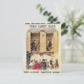 Carte Postale Affiche publicitaire d'une performance psychique (Debout devant)