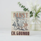 Carte Postale Affiche publicitaire 'Faust' (Debout devant)