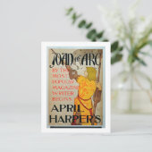 Carte Postale Affiche publicitaire 'Jeanne d'Arc' en avril Harpe (Debout devant)