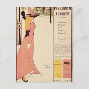 Carte Postale Affiche publicitaire pour 'Le Livre Jaune'