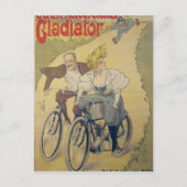 Carte Postale Affiche publicitaire Vélos Gladiator (Devant)