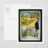 Carte Postale Affiche publicitaire 'Whitworth Cycles', Paris (co (Devant / Derrière)