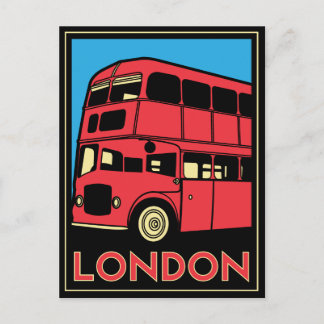 Carte Postale affiche rétro de londres westminster angleterre ar