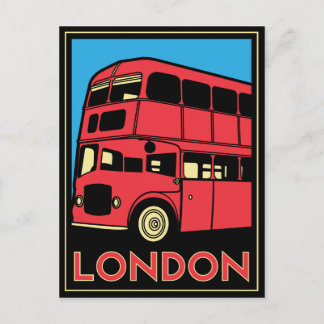 Carte Postale affiche rétro de londres westminster angleterre ar