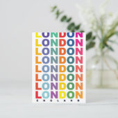 Carte Postale Affiche rétro Londres Angleterre (Debout devant)