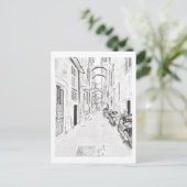 Carte Postale Affiche  Rue étroite italienne (Debout devant)