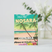 Carte Postale Affiche touristique Nosara Costa Rican (Debout devant)