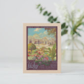 Carte Postale Affiche Vintage Chemin de Fer France de Vichy 1925 (Debout devant)