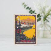 Carte Postale Affiche Vintage de Marseille France 1922 (Debout devant)