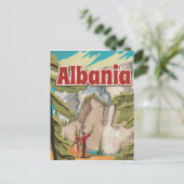 Carte Postale Affiche Vintage voyage Albanie (Debout devant)