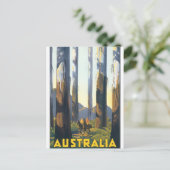 Carte Postale Affiche Vintage voyage Australie (Debout devant)