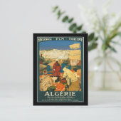 Carte Postale Affiche Vintage voyage d'Algérie (Debout devant)