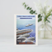 Carte Postale Affiche Vintage voyage d'Algérie (Debout devant)