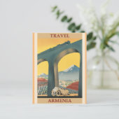 Carte Postale Affiche Vintage voyage d'Arménie (Debout devant)