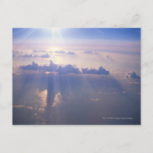 Carte Postale Afficher au-dessus du nuage dense