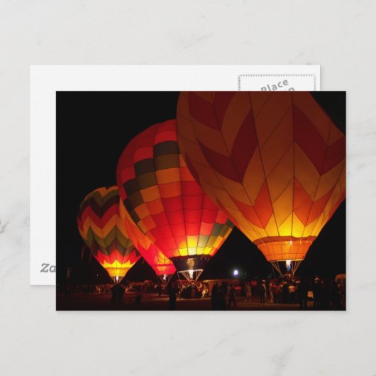 Carte postale Afficher la lumière (Devant / Derrière)