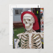 Carte Postale Afficher le squelette (Devant / Derrière)