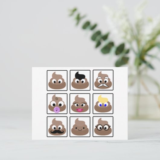 Carte Postale Afficher plusieurs faces (Debout devant)