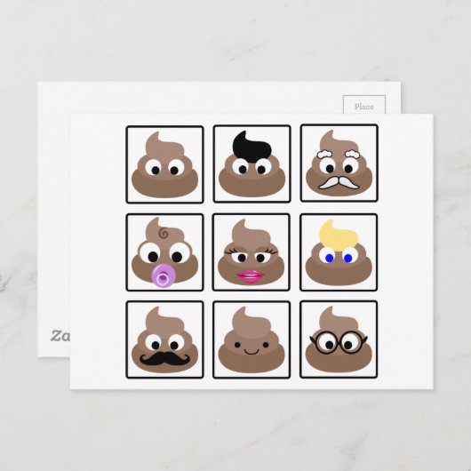 Carte Postale Afficher plusieurs faces (Devant / Derrière)