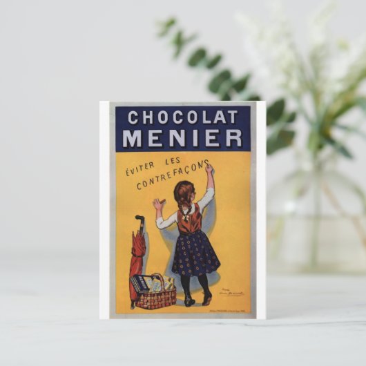 Carte Postale Affiches anciennes (Debout devant)