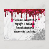 Carte Postale Affirmation (Devant)