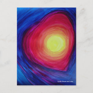 Carte Postale affirmation d'abondance