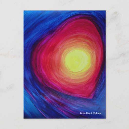 Carte Postale affirmation d'abondance (Devant)