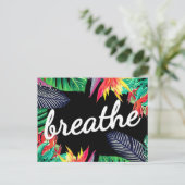 Carte Postale Affirmation d'abondance de la loi d'attraction du (Debout devant)