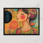 Carte postale Affirmation positive (Devant)